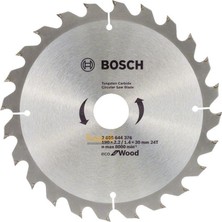 Esplendor Bosch Optiline Eco 190X30MM 24 Diş Daire Testere, Gri/metal