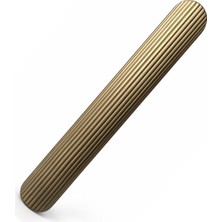 Esplendor Vento Antik Sarı Düz Çekmece Kulp 320 mm Uzun Metal Dolap Gardırop Mutfak Banyo Kulbu Modern Tasarım