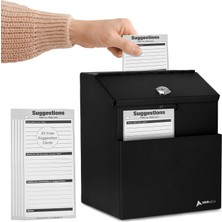 Esplendor Adir Çelik Vorschlagsbox Kilit ile S Siyah
