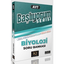 IQ Yayınları Ayt Başlıyorum Serisi Biyoloji Soru Bankası