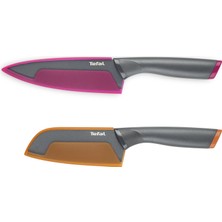 Esplendor Tefal Fresh Kitchen 2'li Set 15CM Şef Bıçağı + 12CM Santoku Bıçağı