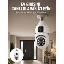 Marsilyan 1080P Wifi Ampul Güvenlik Kamerası – Gece Görüş & Uzaktan Erişim Yeni Nesil