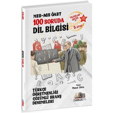 Özdil Akademi Yayınları Öabt Meb-Ags Türkçe Öğretmenliği 100 Soruda Dil Bilgisi Deneme Çözümlü Yıldızlar Geçidi 5. Kitap
