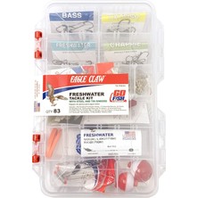 Esplendor Eagle Claw E.c. Taze Su Tackle Kiti, 83 Adet