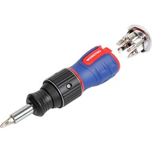 Esplendor Workpro WP221071 6-In-1 Profesyonel Cr-V Cırcırlı Manyetik Topaç Tornavida Seti