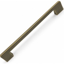 Esplendor Lüks Rigel Metal Çekmece Dolap Kulpu Mat Antik 224/256 mm 1 Adet Modern Mobilya Kulpu