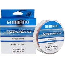 Esplendor Shimano Misina Speedmaster Surf Taper Ld 10X15M 0.33-0.57MM Clear