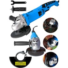 Esplendor Steiner Alman 3000 Watt Devir Ayarlı Sjs Çift Metal Dişli Şanzuman Demir Metal Kesme Taşlama Makinesi 125MM