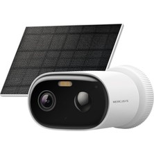 Esplendor Mercusys MC410 Kıt | Solar Panelli 2k Kablosuz Güvenlik Kamerası| Renkli Gece Görüşü |IP65 Dış Mekan|dual-Band Wi-Fi |insan Algılama|çift Yönlü Ses | Siren & Alarm |alexa & Google Uyumlu