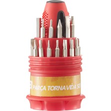 Esplendor Unired Unisex Tornavida Unired 31 Parça Kozalak Tornavida Seti, Çok Renkli, Tek Beden, 202554