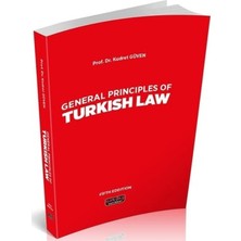 Savaş Yayınevi General Principles Of Turkish Law