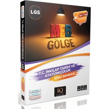 IQ Yayınları Lgs Gölge Inkılap Tarihi ve Atatürkçülük Soru Bankası