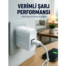 Global 12W USB Şarj Adaptörü Ev ve Ofis Kullanımına Uygun