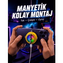 Global Şarj Edilebilir Rgb Telefon Soğutucu Oyun Fanı