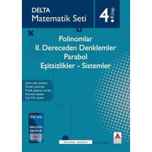 Go İthalat Matematik Seti 4. - Polinomlar-2. Dereceden Denklemler - Parabol - Eşitsizlikler - Sistemler