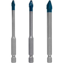 Velora Bosch Hex-9 Hardceramic Matkap Ucu Set 3'lü