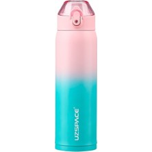 TeknoKapsül 500 ml Yalıtımlı Paslanmaz Çelik Termos Gradyan Pembe