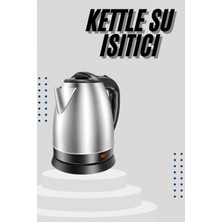 Nemere Ithalat Kettle C F Tipi 220-240V Paslanmaz Çelik Elektrik Kablolu Otomatik Kapanma