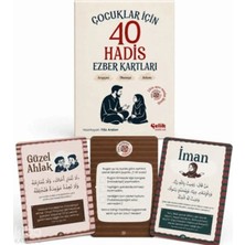 Go İthalat Çuklar Için 40 Hadis Ezber Kartları