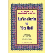 Go İthalat Kuranı Kerim ve Yüce Meali Orta Boy (Sarı)
