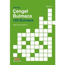 BKS Etkinlik Yayınları Midi Boy Çengel Bulmaca 2 126 Bulmaca