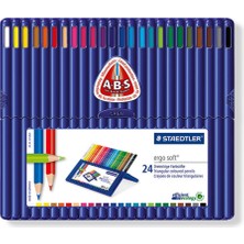 TeknoKapsül Staedtler Üçgen Ergosoft 24'lü Kuru Boya Seti