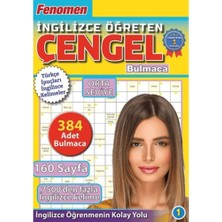 Maxi Yayıncılık Fenomen Ingilizce Öğreten Çengel Bulmaca Orta Seviye-1