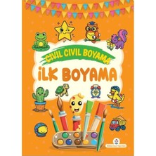 Atlıkarınca Yayınları Cıvıl Cıvıl Boyama Ilk Boyama