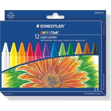 TeknoKapsül Staedtler Noris Clup Süper 12'li Yağlı Pastel Boya Seti