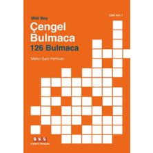 BKS Etkinlik Yayınları Midi Boy Çengel Bulmaca 1 126 Bulmaca