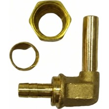 Rekor Termo Plastik 8mm Dirsek Takım Sarı L