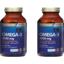 Happy Trend Omega 3 Balık Yağı 2000 Mg 60 Softgel X2, 51725