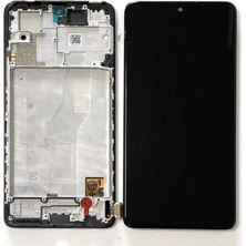 Mabelme Store Redmi Note 10 4g Uyumlu LCD Ekran Dokunmatik Çıtalı Siyah