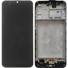 Mabelme Store Samsung M30S, M307 Uyumlu Ekran Dokunmatik OLED (Çıtalı)