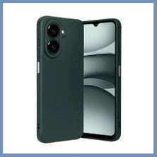 Yuva Izi Samsung Galaxy A07 4g Uyumlu Auto Focus Karbon Kapak - Koyu Yeşil Ajs