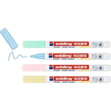 TeknoKapsül E-4085 4 Renk Set Pastel Cam Kalemi (Sarı, Pembe, Mavi, Yeşil)