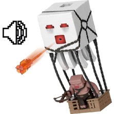 TeknoKapsül Sesli Minecraft Filmi Blast Attack Ghast Aksiyon Figürü Oyun Seti JFB69