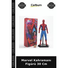 Carlburn Özel Seri Marvel Kahramanı Figürü 30 cm Sergi Objesi Erkek Çocuk Hayran Hediyesi