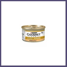 Gourmet Kıyılmış Hindi Etli Yetişkin Kedi Konservesi 12 Adet 85 gr Bzsth