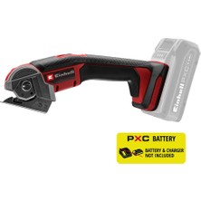 TeknoKapsül Akülü Çok Amaçlı Kesme Makinesi Te-Uc 18/6 Li-Solo 4432010 | Pxc | 18 V | 6 Mm'ye Kadar Malzemeler Için Çok Amaçlı Kesici | LED Aydınlatma | Kesme Çizgisi Göstergesi | Akü Hariç
