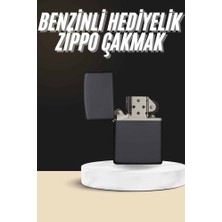 TeknoKapsül Erkeklere Özel Hediyelik Eşya Metalik Benzinli Çakmak Doldurulabilir