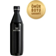 TeknoKapsül Stanley The All Day Slim Bottle 0.6L/20O, Siyah