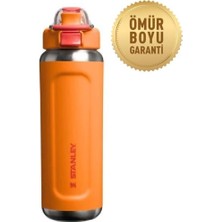 TeknoKapsül Stanley Wellspring Bottle 0.70 L Goldenrod Coral
