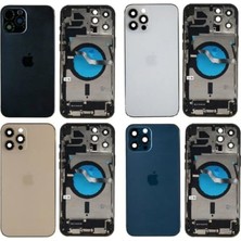 SBN - Store iPhone 12 Pro Max Uyumlu Full Dolu Kasa (Beyaz)