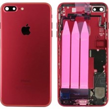 SBN - Store iPhone 7 Plus Uyumlu Full Dolu Kasa (Kırmızı)