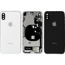 SBN - Store iPhone x Uyumlu Full Dolu Kasa (Beyaz)