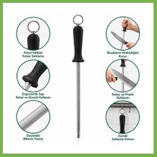 Bezos Bıçak Bileme Taşı 30 cm Metal Askılı Umt