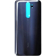 Kpln Store Redmi Note 8 Pro Uyumlu Batarya Kapağı (Cam) Siyah