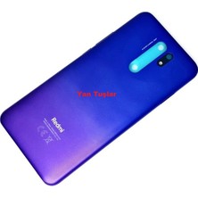 Kpln Store Redmi 9 Uyumlu Kasa Arka Pil Batarya Kapağı Mavi