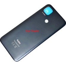 Kpln Store Redmi 9c Uyumlu Kasa Arka Pil Batarya Kapağı Siyah